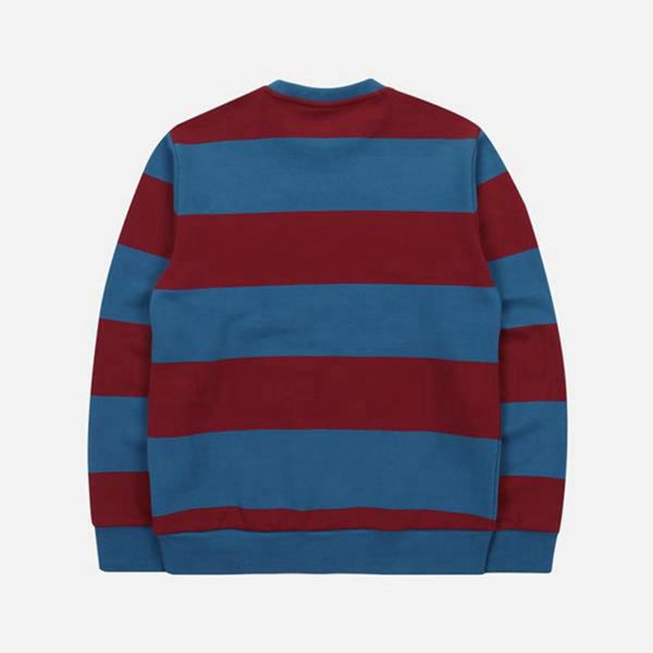 Moletons Fila Homem Azuis/Vermelhas - Fila Striped Outlet Portugal,HCMT-13967